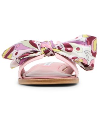 Women's Hadyn-Scarf Slip-On Slide Sandals