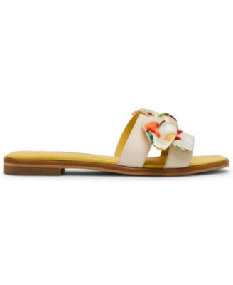 Women's Hadyn-Scarf Slip-On Slide Sandals