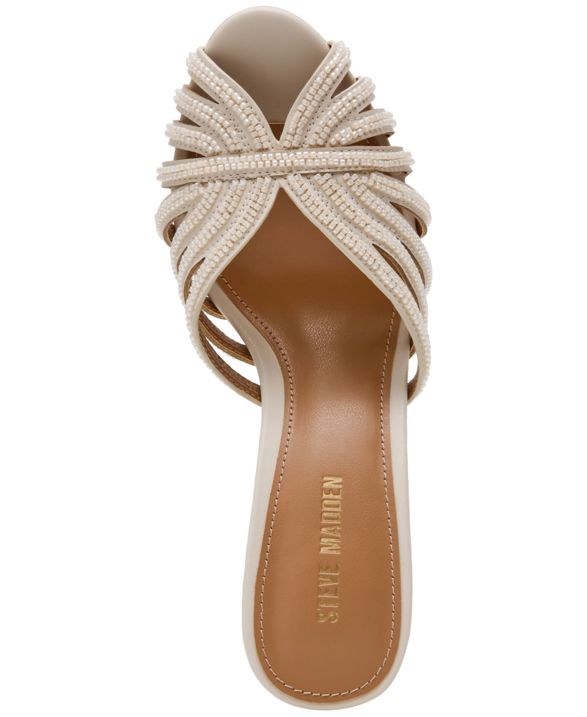 Steve Madden Women's Petra Rhinestone Stiletto Heel Dress Sandals