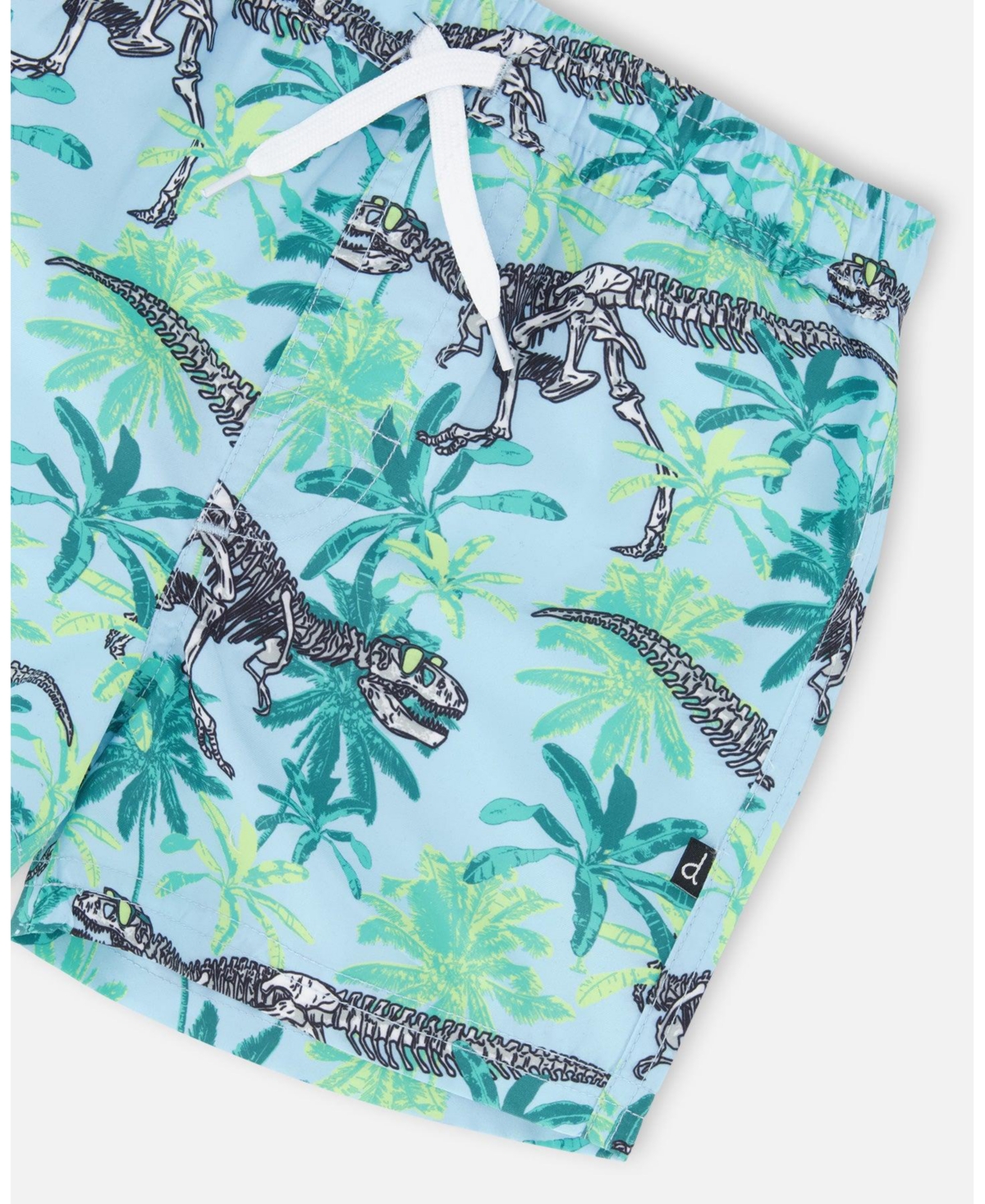 Deux par Boys Boardshorts Skeleton Print