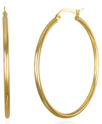 Hoop Earrings in 10k Yellow Gold