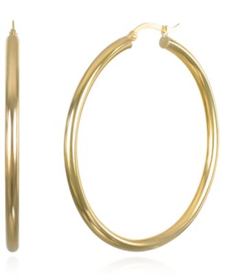 Hoop Earrings in 10k Yellow Gold