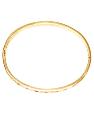 Stella Gold-Tone Bangle Bracelet