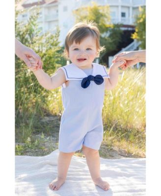 Baby Boy Pincord Sailor Shortall