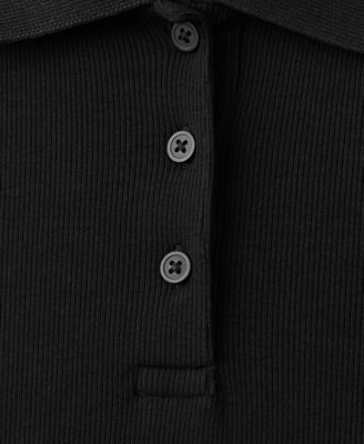 Women's Polo Collar Mixed Dress