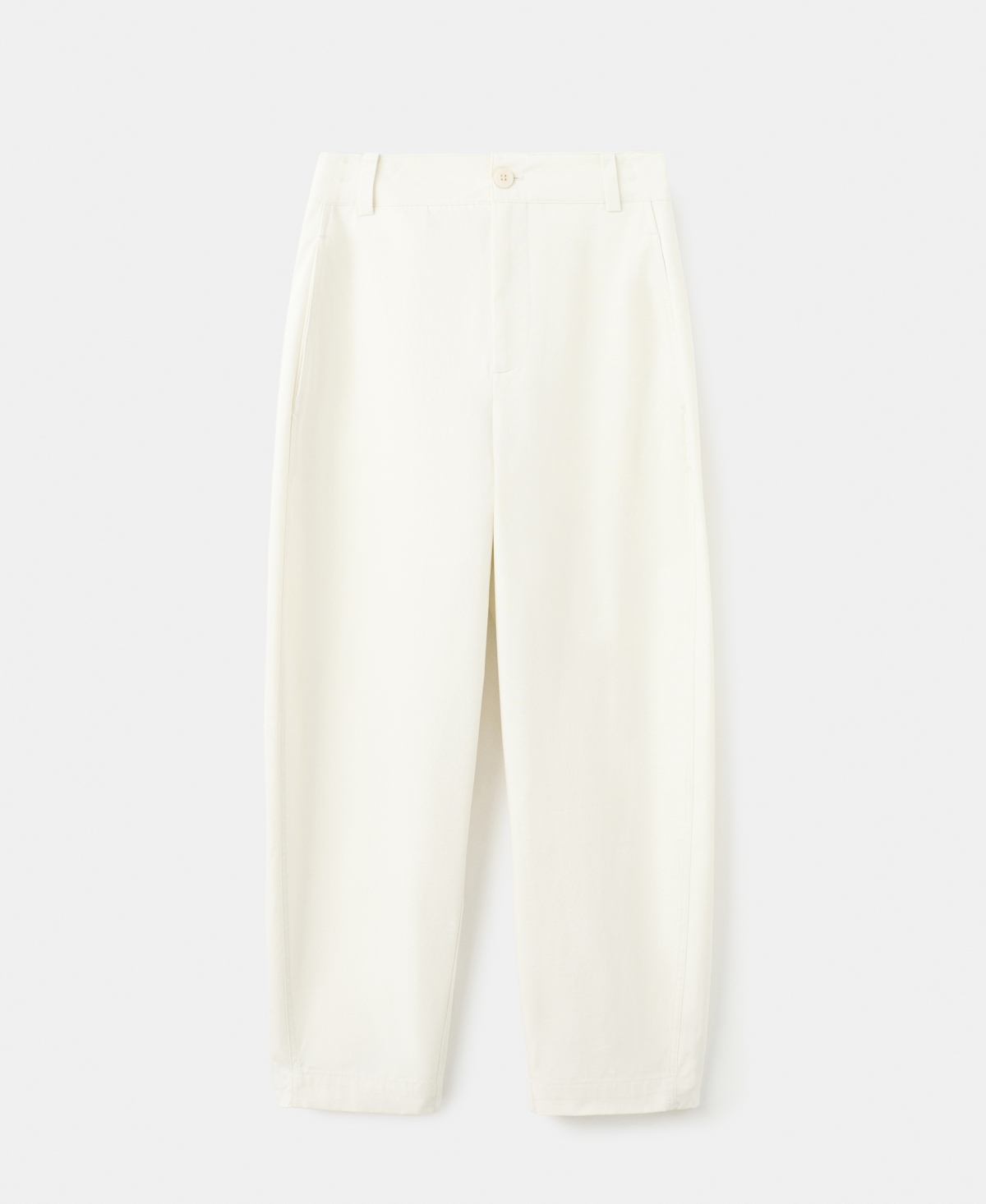 Mango Women's Straight-Fit Cotton Pants