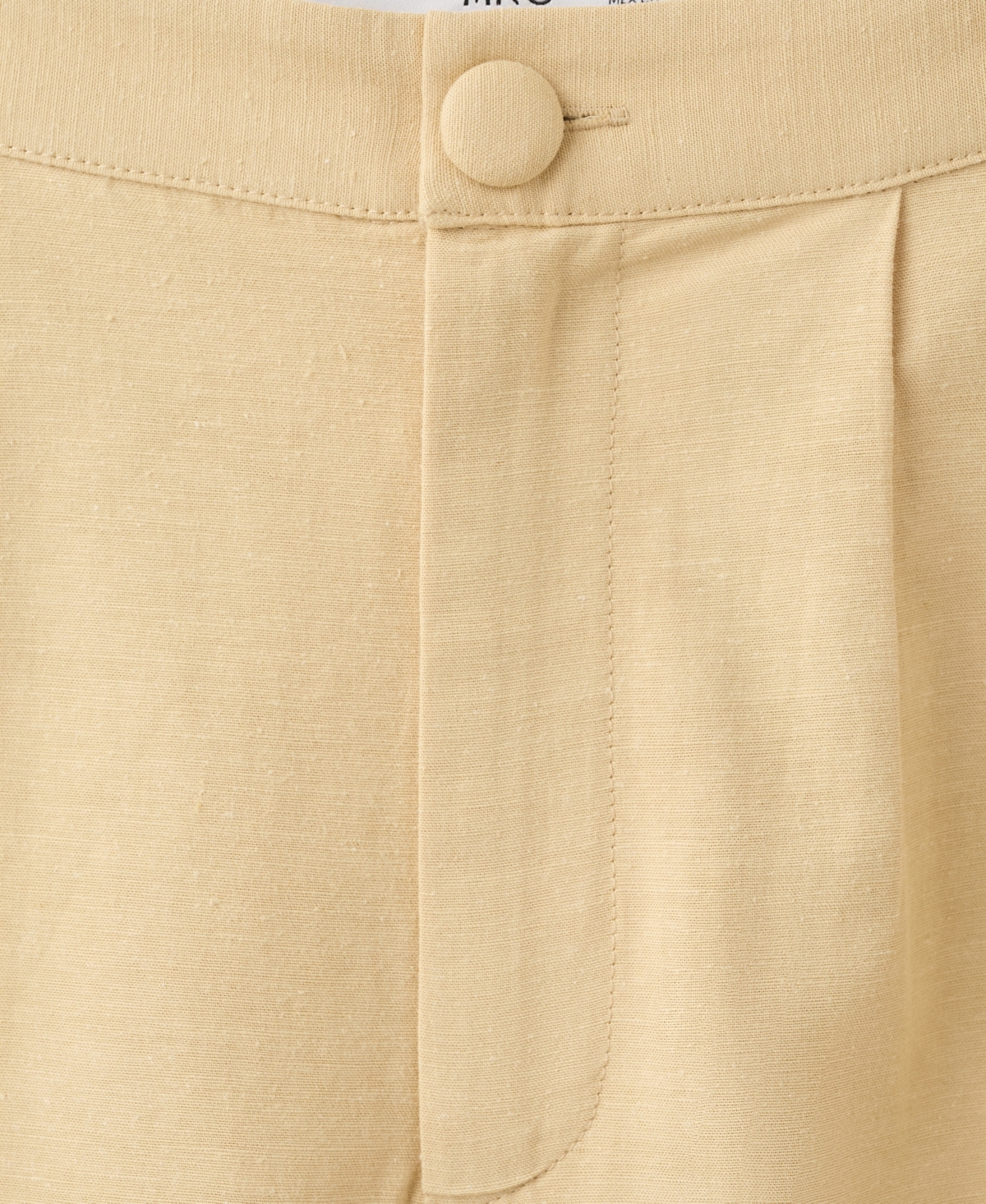 Mango Women's Straight Linen-Blend Shorts