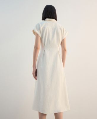 Women's Knot Detail Midi Dress