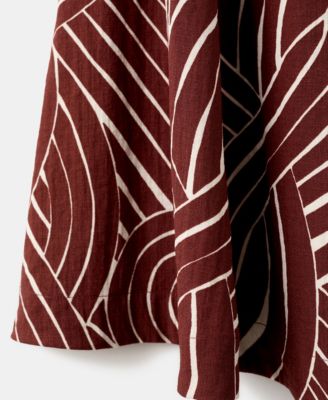 Women's Geometric Print A-Line Skirts