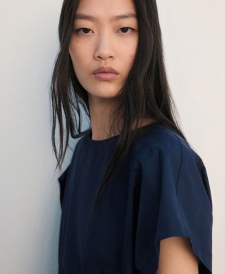 Women's Pleated A-Line Dress