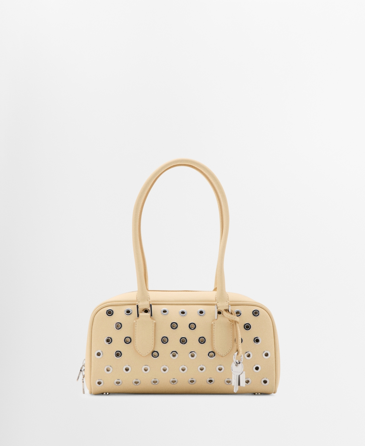 Mango Women's Eyelets Bowling Bag