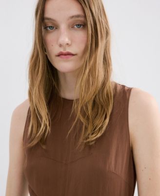 Women's Pleated A-Line Dress