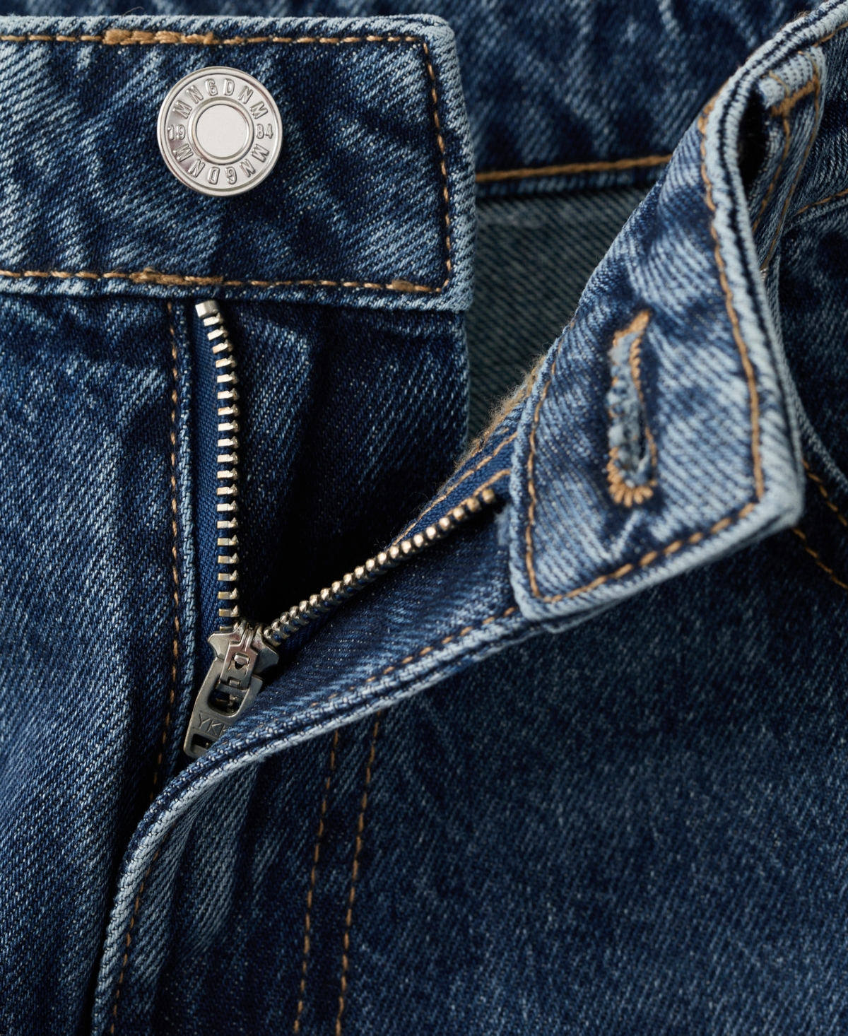 Mango Women's Straight Low-Waist Jeans