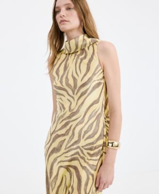 Women's Foulard Printed Dress