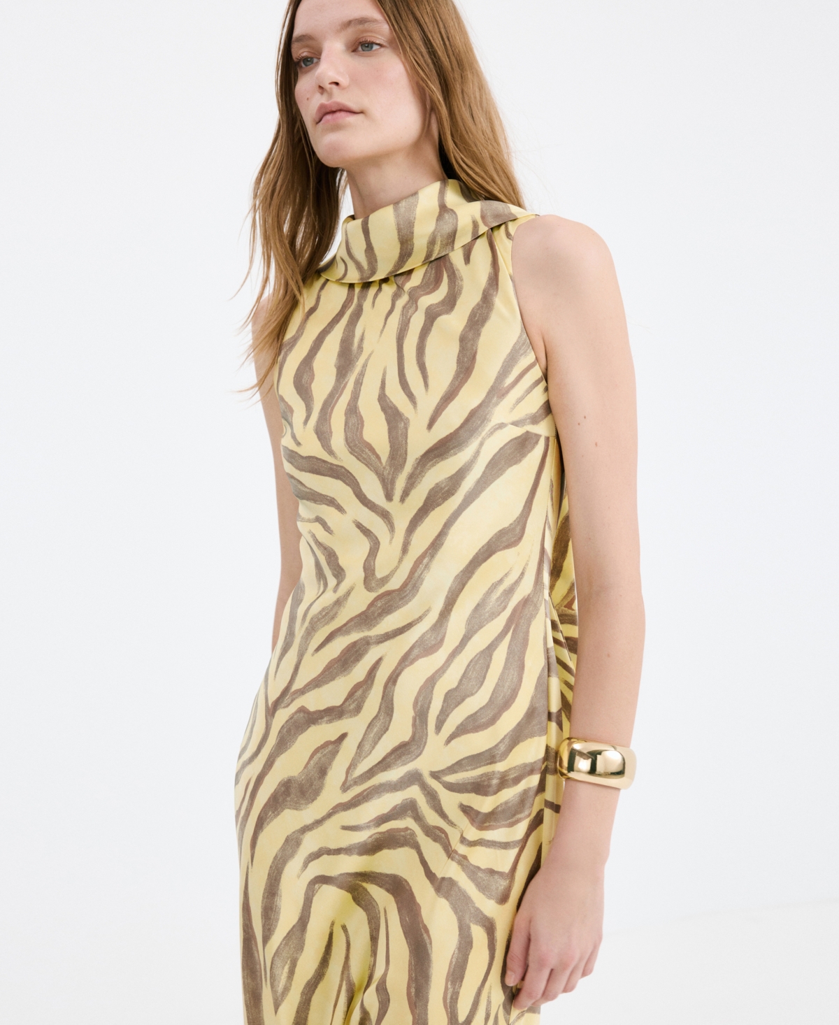Mango Women's Foulard Printed Dress