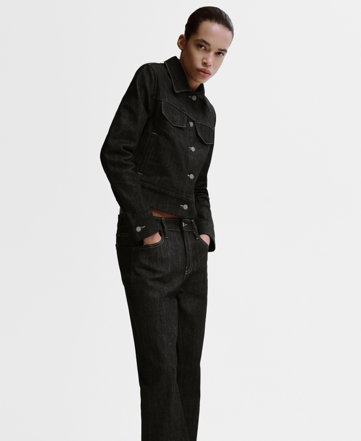 Mango Women's Mid-Rise Flared Jeans