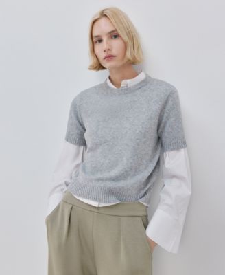 Women's Elastic Waist Straight-Fit Pants