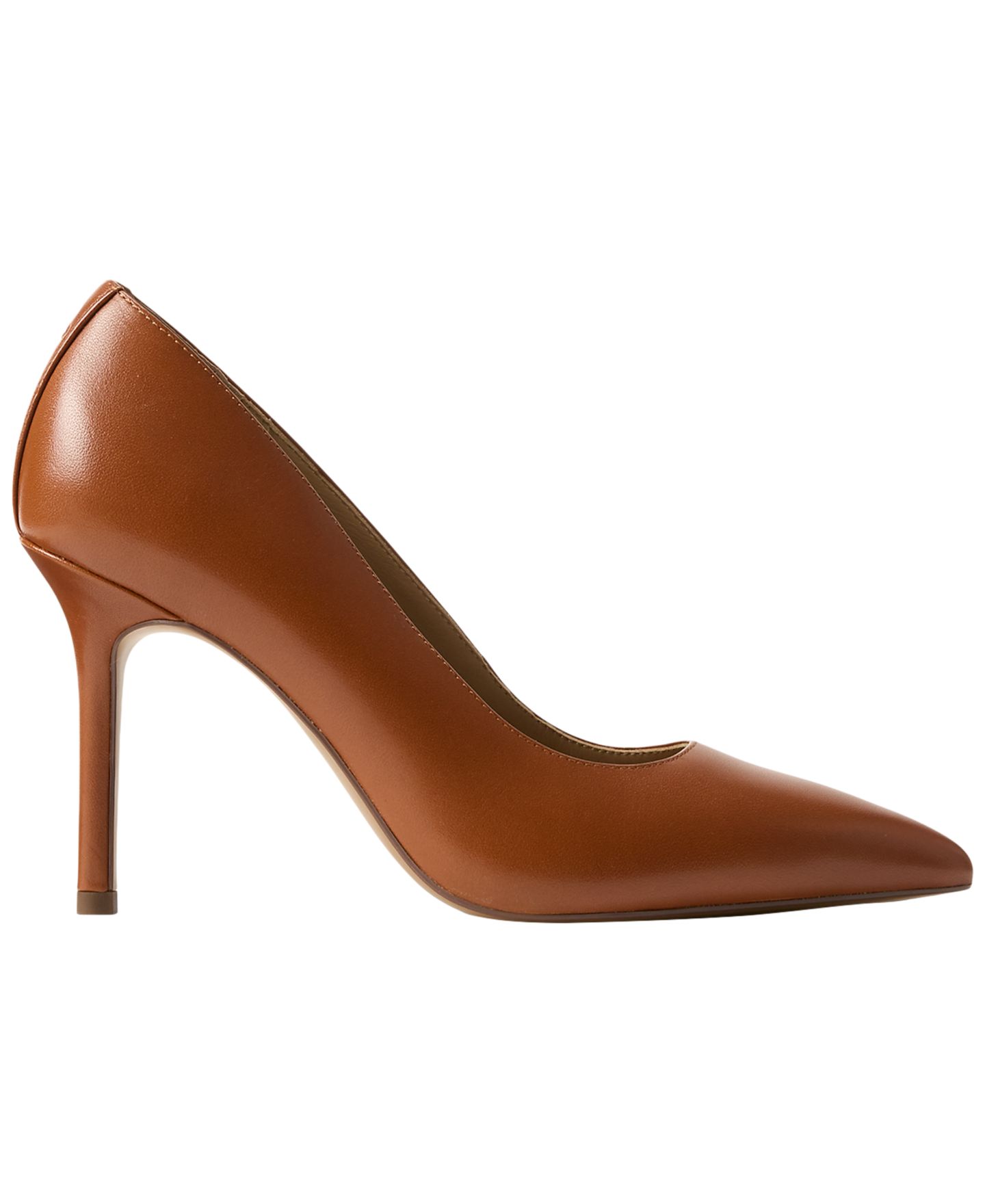 Женские туфли Lauren Ralph Lauren Lindella Stiletto Heel Pumps, цвет: Рыжевато-коричневый — фото 2