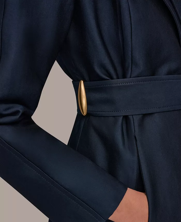 Women's Double-Collar Trench Coat - thumbnail 7