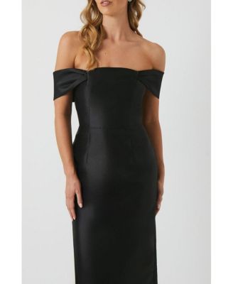 Women's Honoured Twill Bardot Maxi Dress