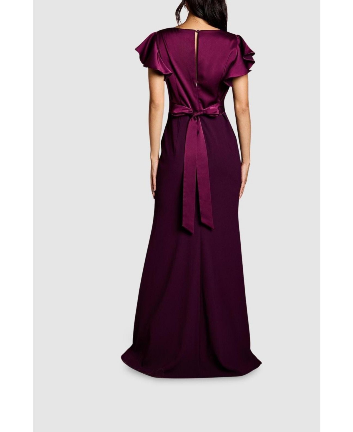 Coast Women's V-Neck Angel Short Sleeve Maxi Dress