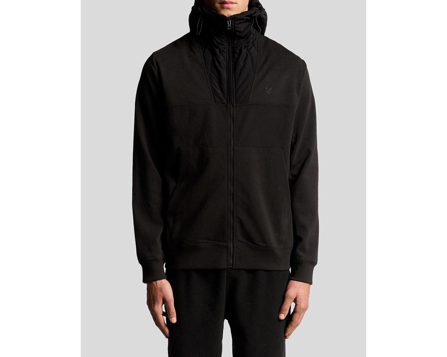 Men's Panelled Hybrid Jacket