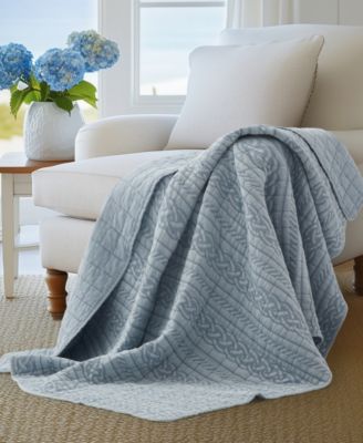 Trintton Textured Quilted Throw, 50" x 60"