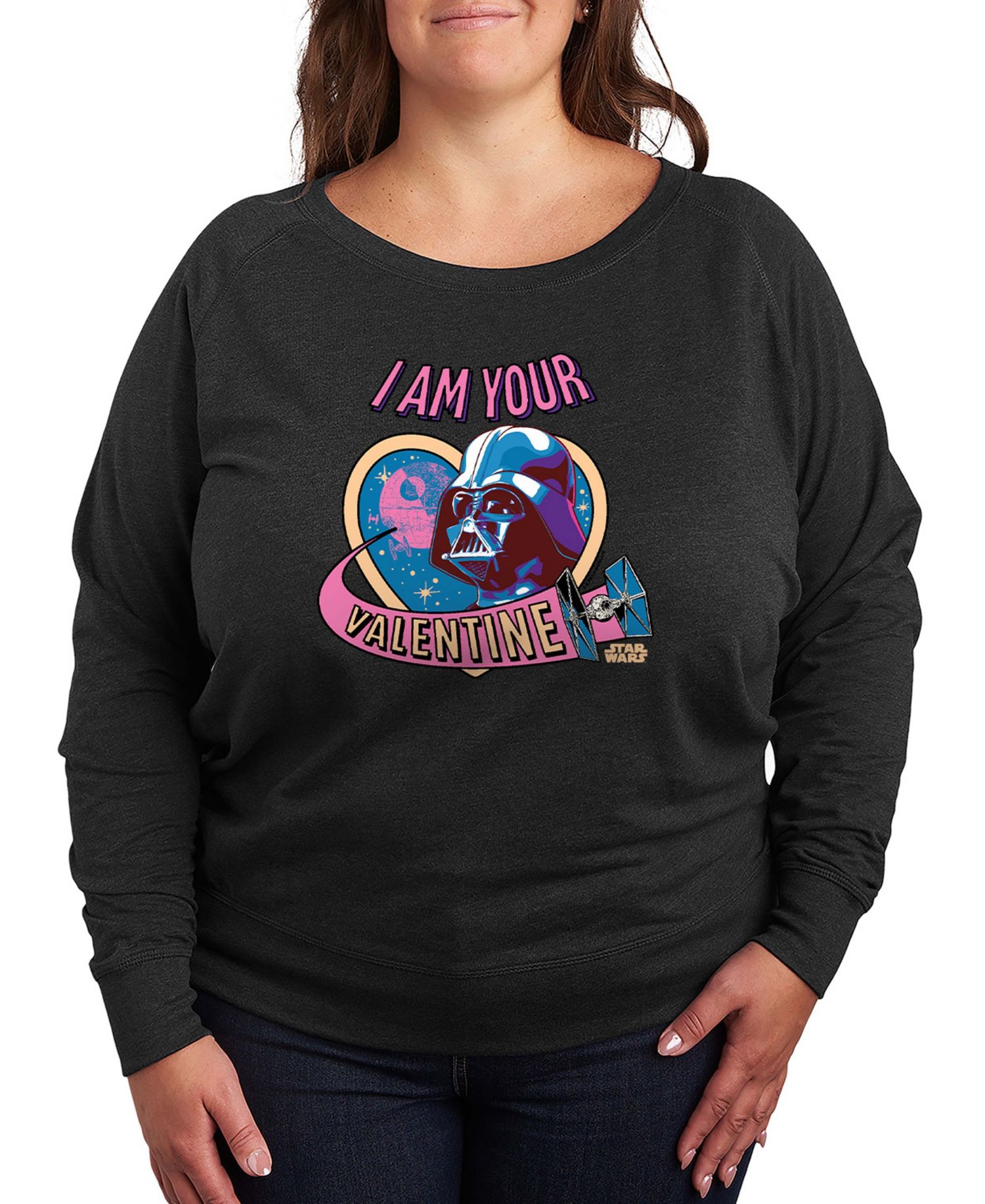 Women's Star Wars Darth Vader I Am Your Valentine French Terry Long-Sleeve T-Shirt
