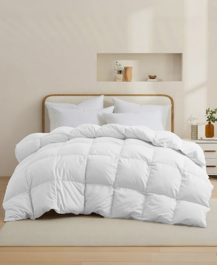 Unikome Ultra Soft Goose Down Feather Fiber Comforter King