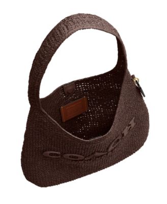 Brooklyn Large Straw Shoulder Bag 34