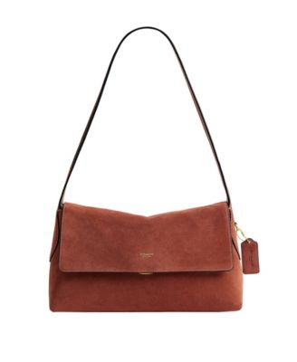 Chelsea Medium Suede Slim Shoulder Bag 30