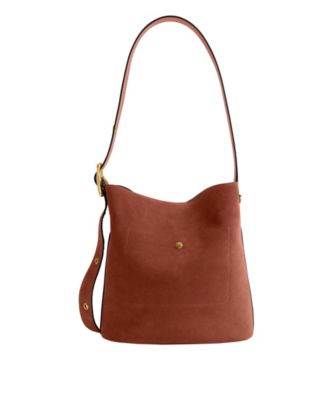 Bleecker Medium Suede Bucket Bag
