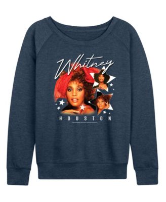 Women's Whitney Houston Stars French Terry Long-Sleeve T-Shirt