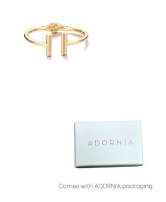 Metal-tone Bar Cuff Bracelet