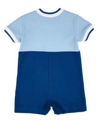 Baby Boy Knit Shortall With Pirate Ship & Crab