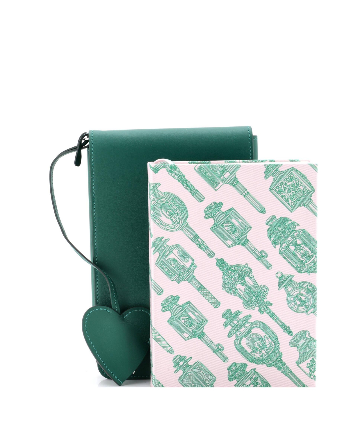 Pre-Owned Hermes Secret Notebook Cover Leather