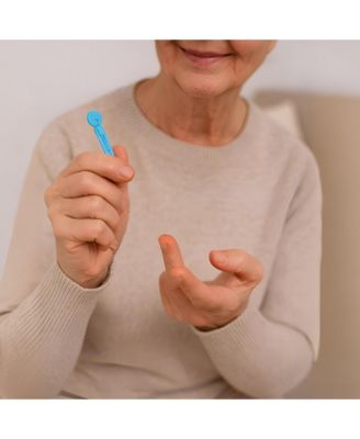 Blood Glucose Monitoring Bundle – Glucose Meter with Bluetooth + 50 Test Strips + 50 Sterile Lancets