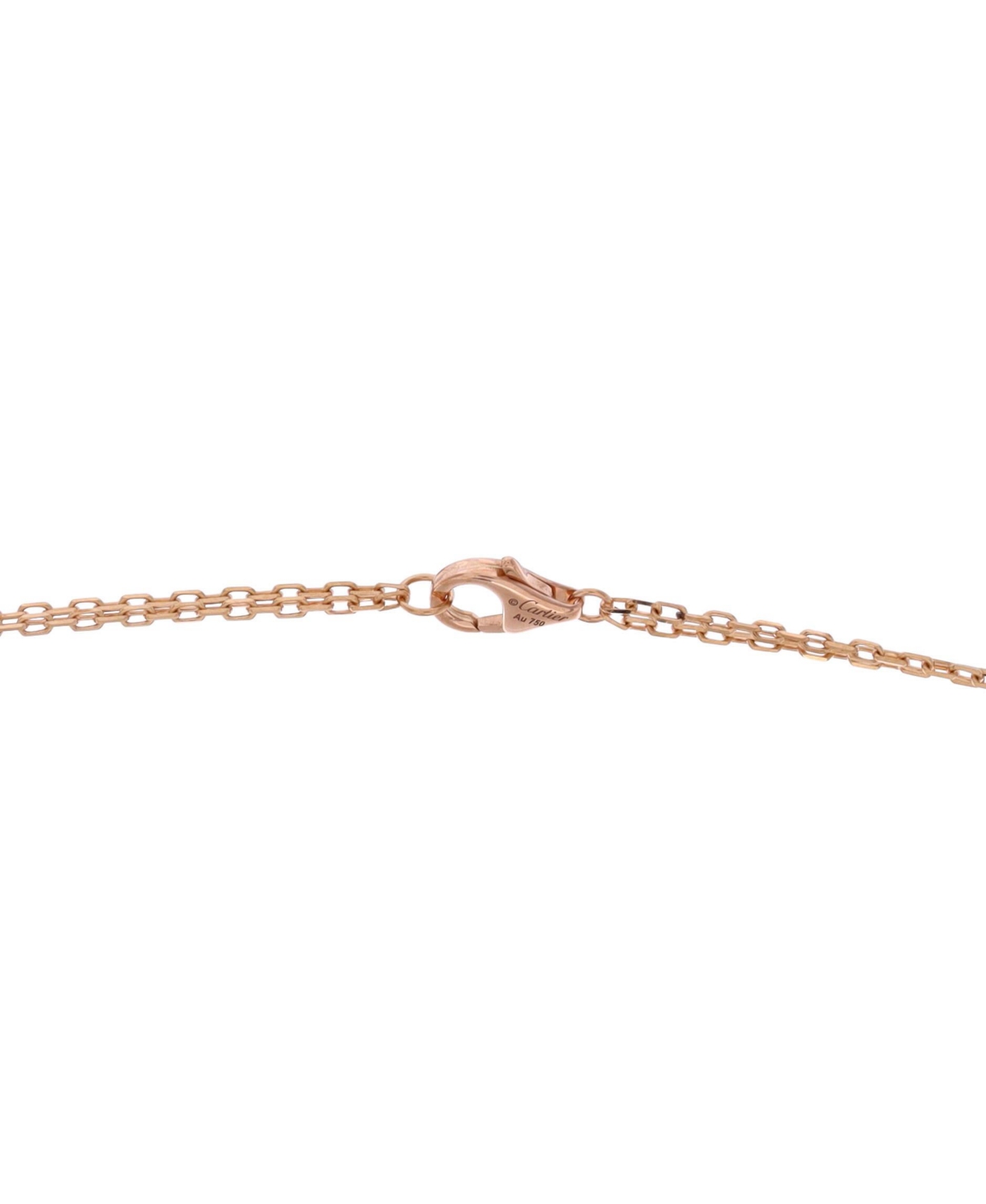 Pre-Owned Cartier 2 Diamonds Love Pendant Necklace