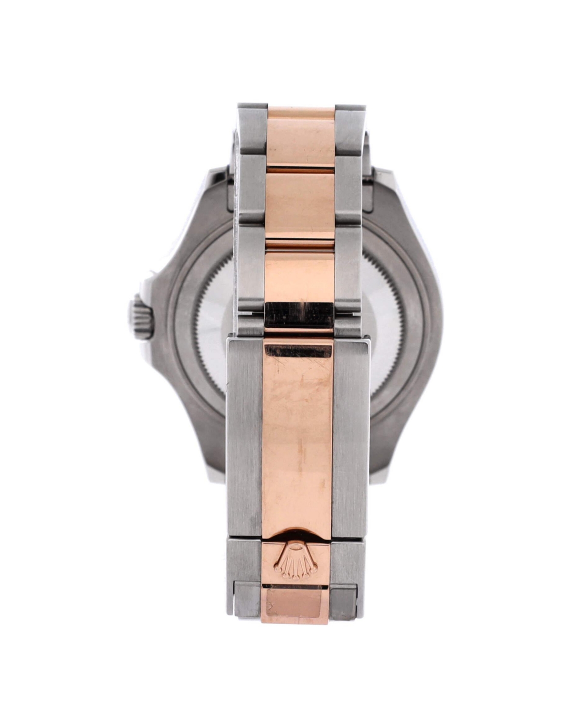 Pre-Owned Rolex Oyster Perpetual Yacht-Master Chocolate Brown Automatic Watch in Stainless Steel and Rose Gold 37mm