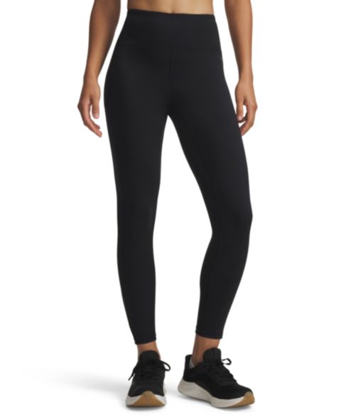 Женские леггинсы Under Armour Ankle Length Motion Mesh, цвет: Чёрный