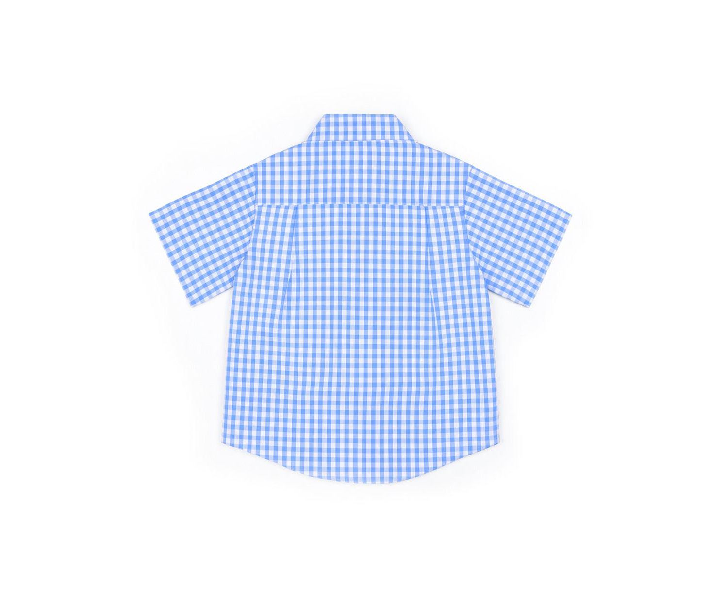 Little Boys Gingham Camp Shirt