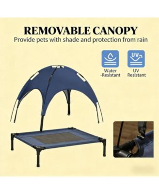 Portable Elevated Dog Cot - Cooling Pet Bed with Breathable Mesh