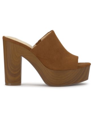 Women's Shelbie Block Heel Platform Mules