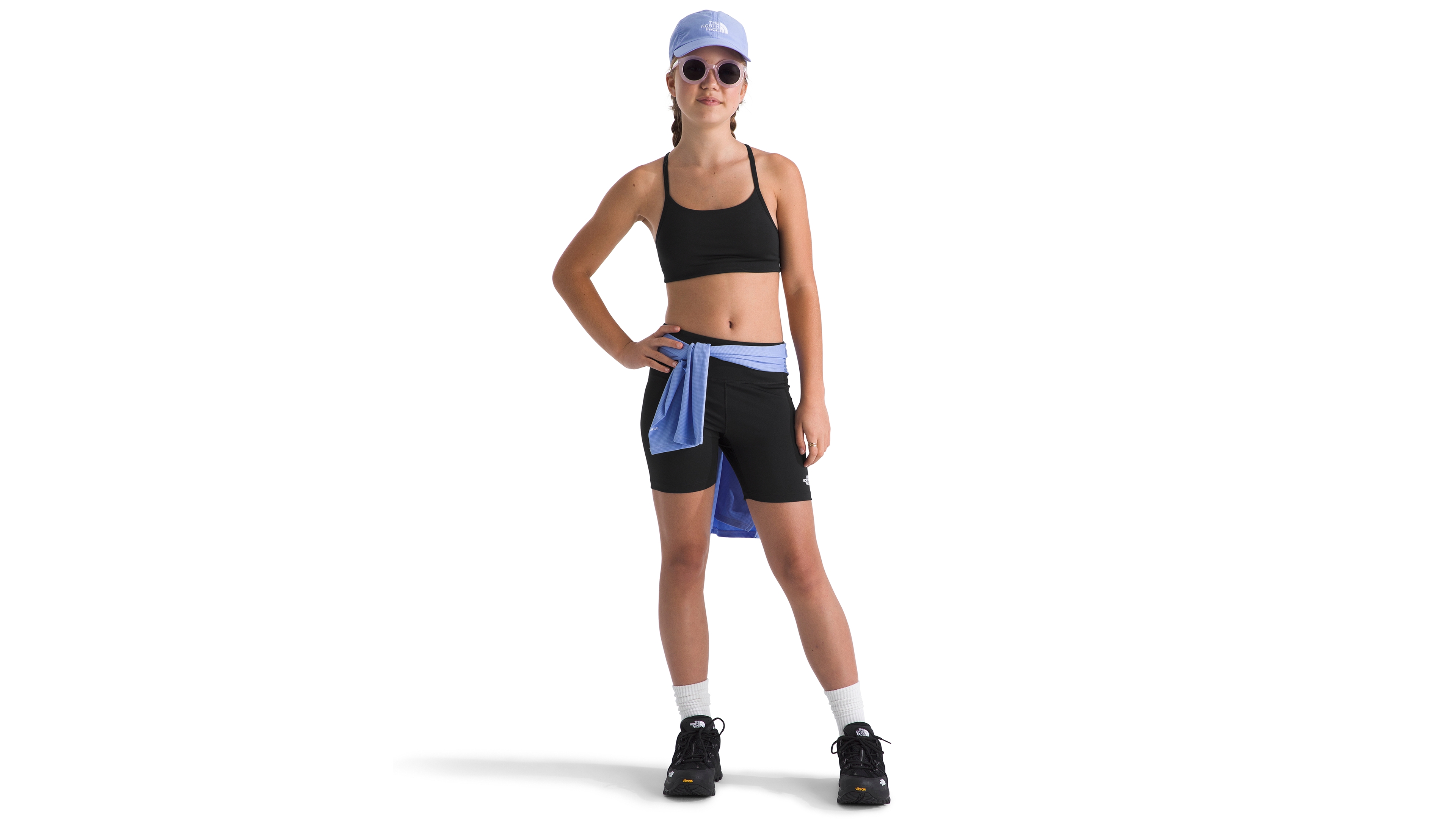 The North Face Girls' 6-16 Flex Tight Active Wear Shorts