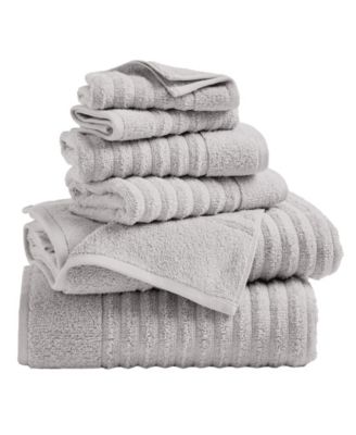 Luxury Combed Cotton 6-Piece Bath Towel Set