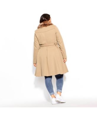 Women's Plus Size Blushing Belle Coat