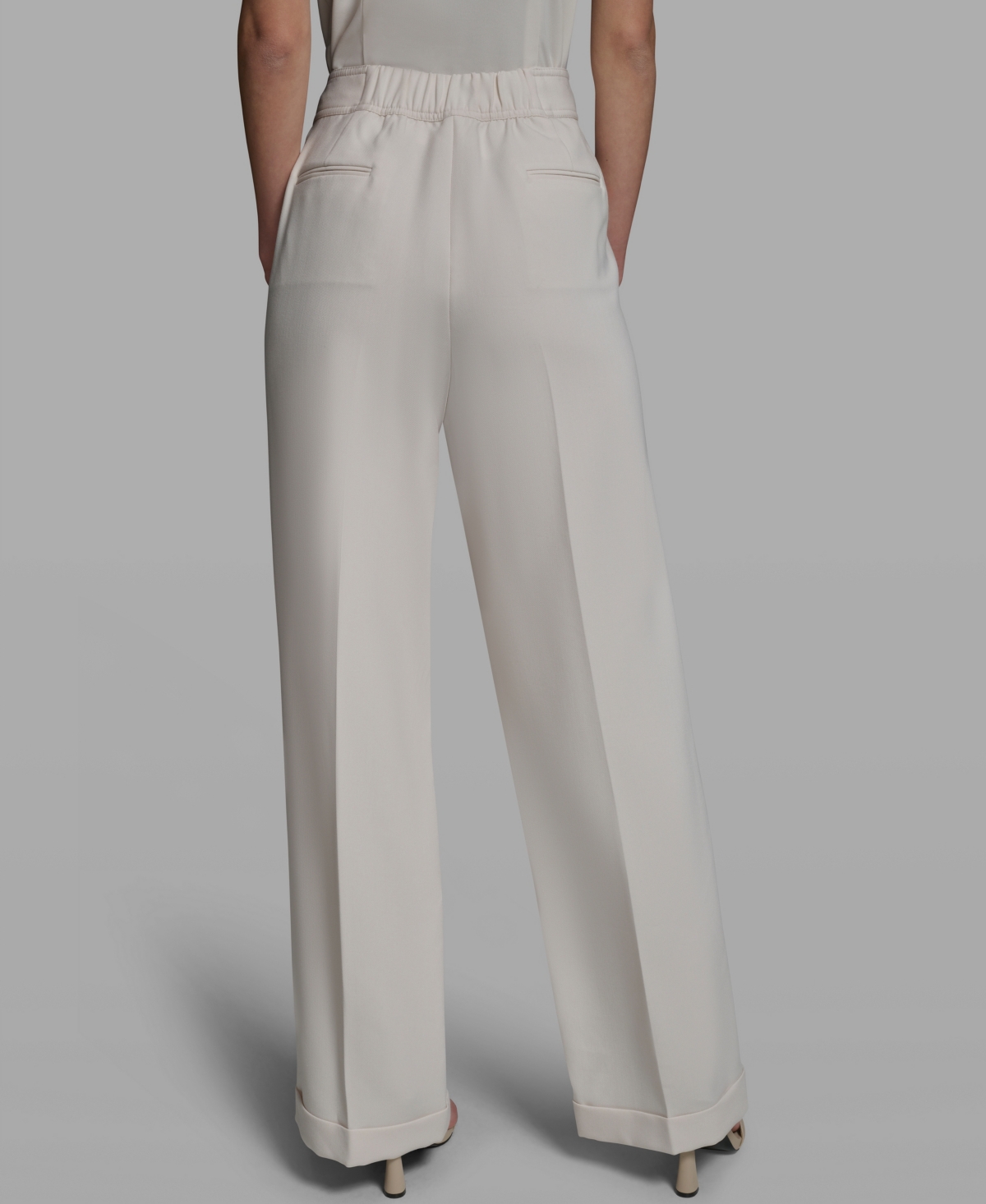 Karl Lagerfeld Paris Women's Mid-Rise Pants