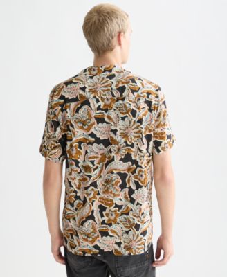 Men's Printed Short-Sleeve Shirt