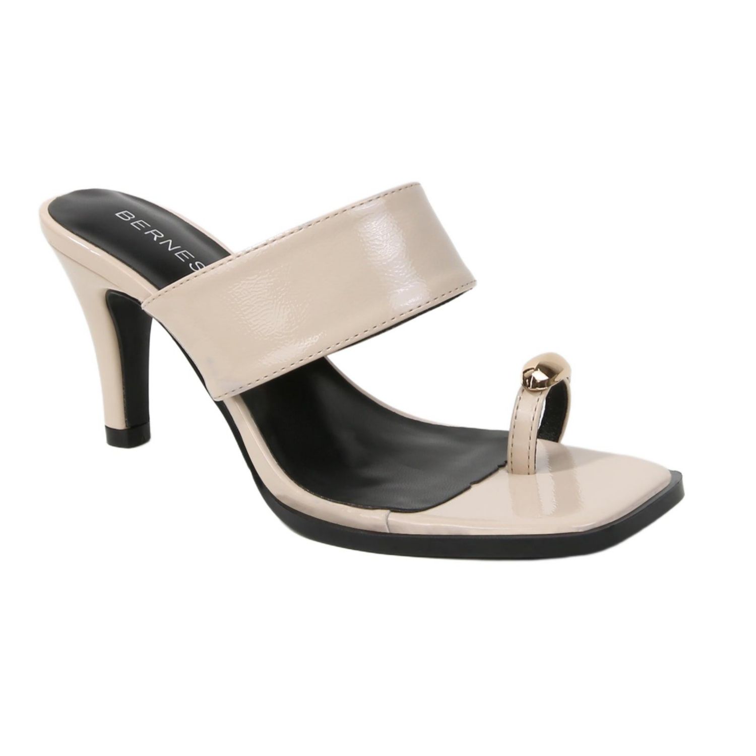 Women's Catha Gold-Tone Toe Ring Heeled Sandals