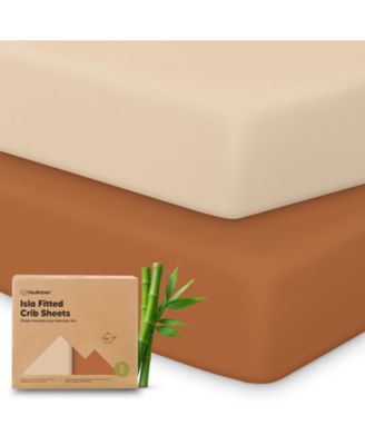 2pk Fitted Crib Sheets for Boys, Girls, Baby Crib Sheet, Standard Nursery Crib Sheet Cover